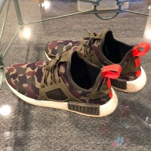 Used adidas camo nmd, no box, as is